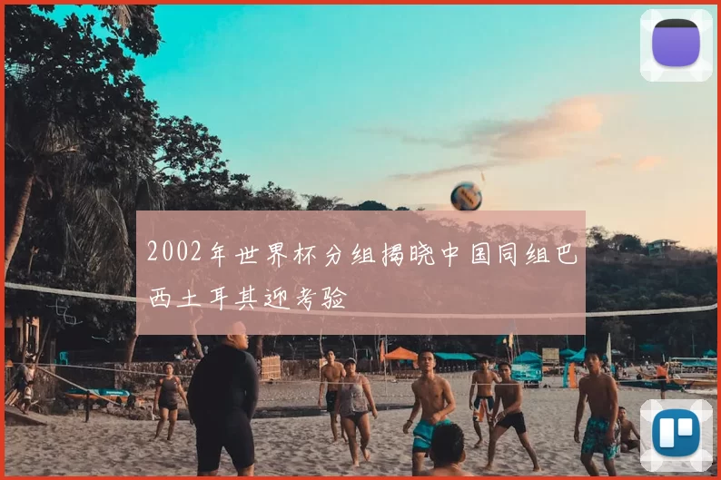 2002年世界杯分组揭晓中国同组巴西土耳其迎考验